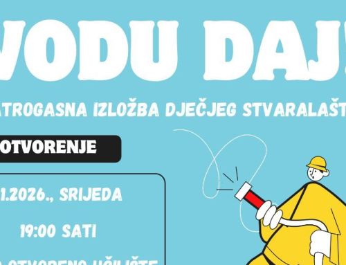Izložba “Vodu daj!”, srijeda, 14.1. 2026. u 19 sati