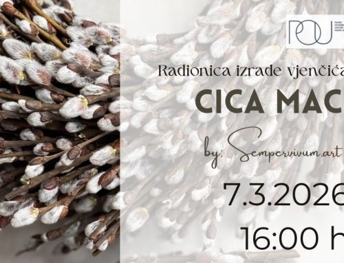 Proljetna radionica izrade vjenčića od cica maca, subota, 7.3. od 16 sati