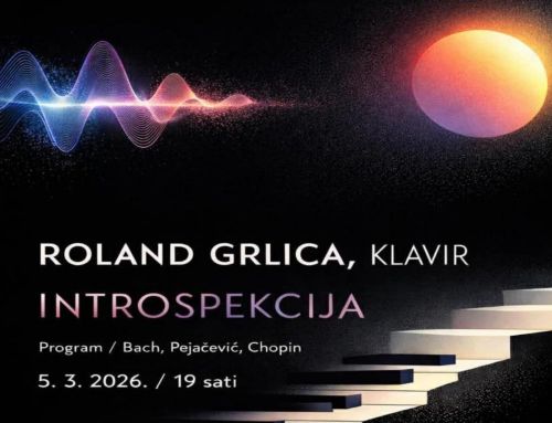 Solistički koncert “Introspekcija” Rolanda Grlice, četvrtak, 5.3. u 19 sati