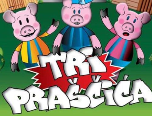 Kazališna predstava za djecu TRI PRAŠČIĆA, Scena Gorica, srijeda, 1.4. 2026. u 18 sati